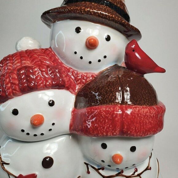 St. Nicholas Square - WARM WISHES -  Snowman Chris - Picture 5 of 11